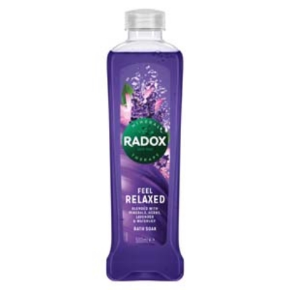 Picture of Radox Herbal Baths Relaxed Soak 500ml x6